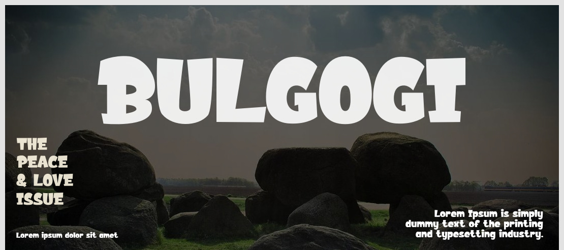 Image descriptive du font